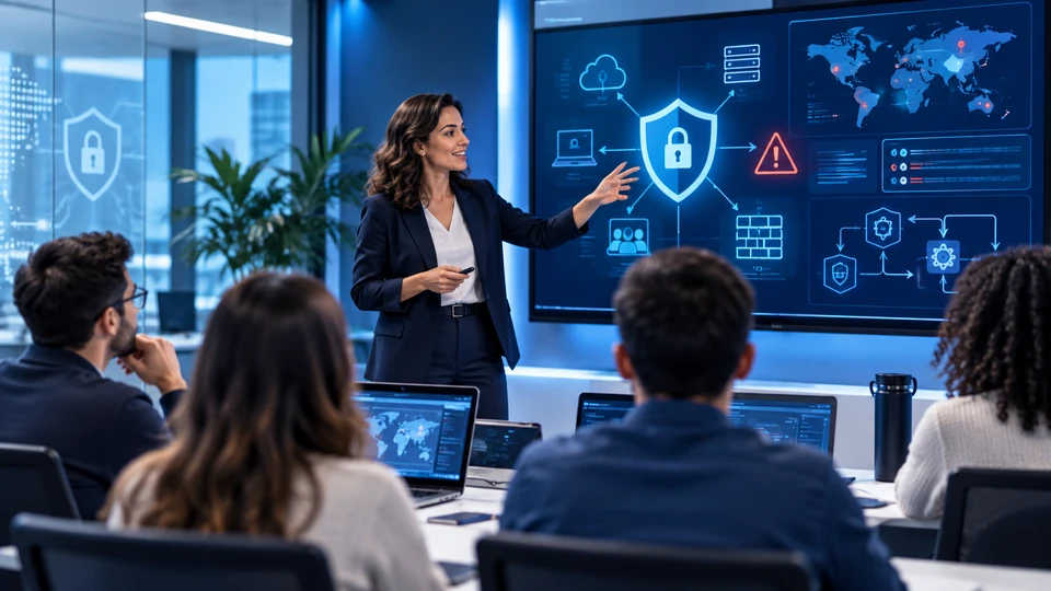 Capacitación práctica en ciberseguridad con instructora